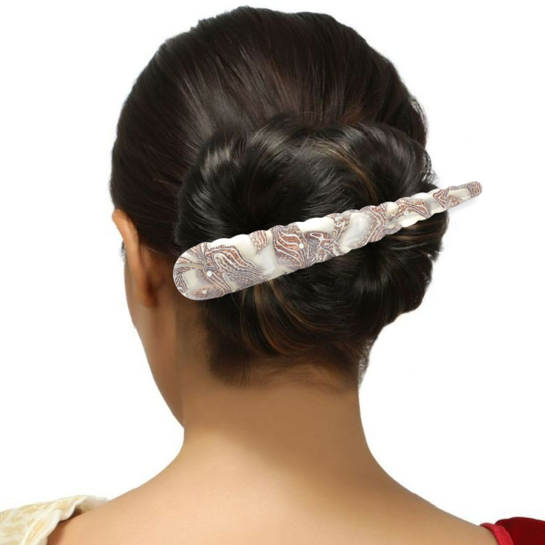 1 Piece Large metal crow teeth design hair claw