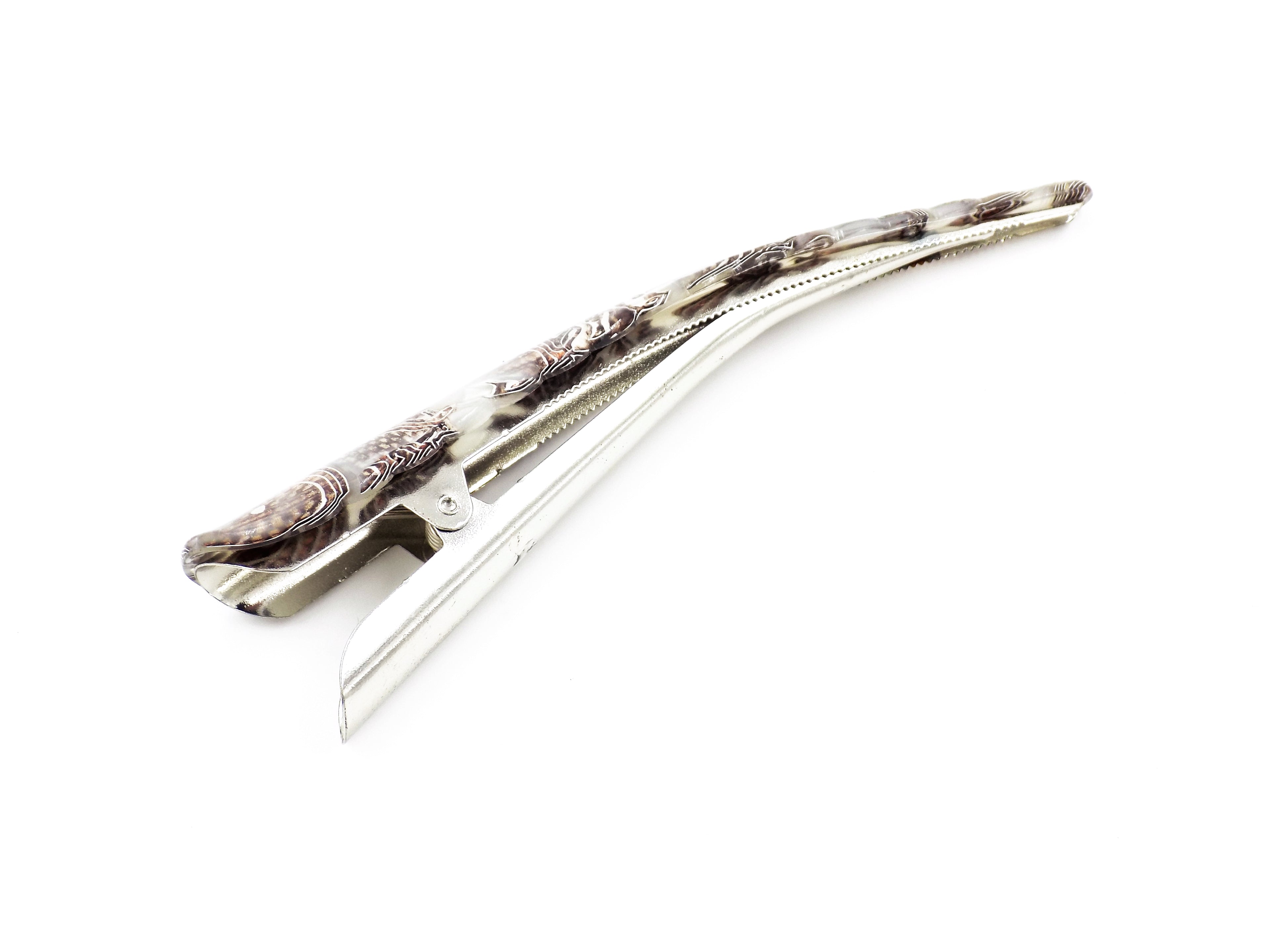 1 Piece Large metal crow teeth design hair claw